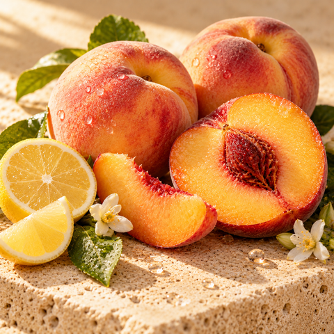 Масажна свічка Velvet Peach 100 мл 0037 фото