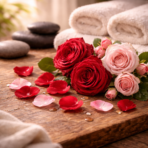 Масажна свічка Rose Petals 100 мл 31 фото