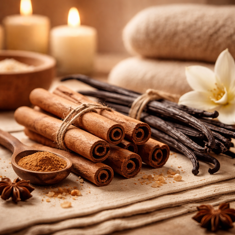 Масажна свічка Cinnamon & Vanilla 100 мл 10 фото